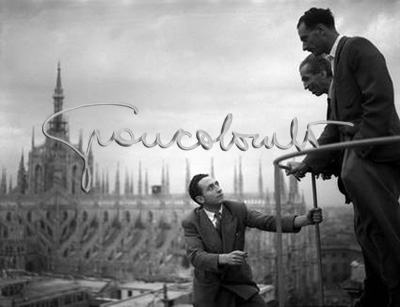 Rebuilding of the Gallery. Milan 1948